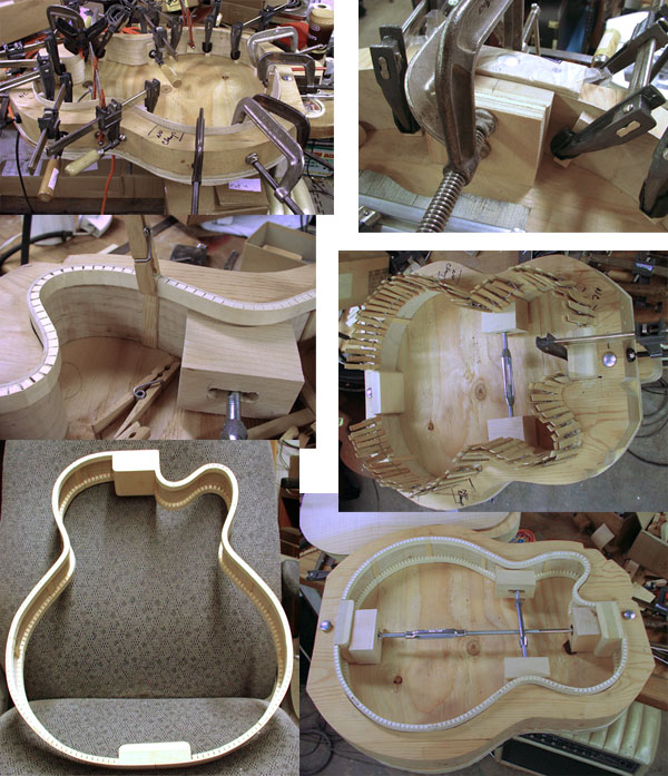 constructing the sides of archtop